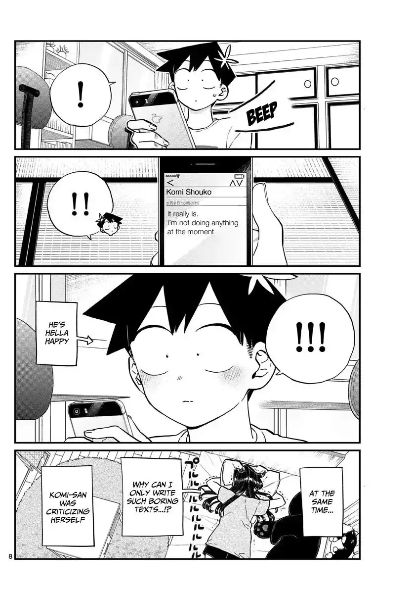 Komi-san wa Komyushou Desu Chapter 178 8